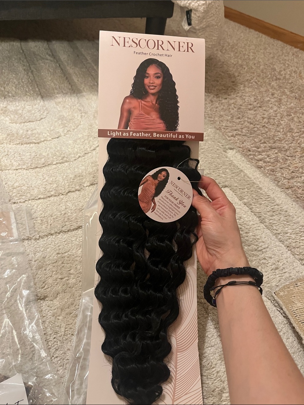 NWT Huge Assorted Real Human Hair Wigs & Extensions few synthetic pieces Bundle - Picture 15 of 15